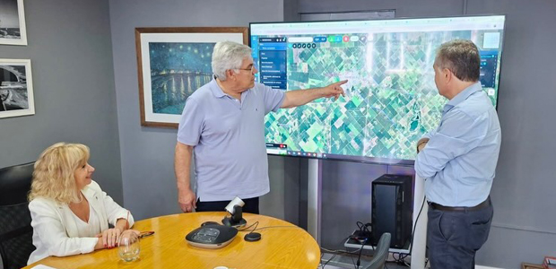 H�bitat, gas, asfalto y energ�a: el intendente de Villegas mantuvo reuniones �estrat�gicas� sobre estos temas