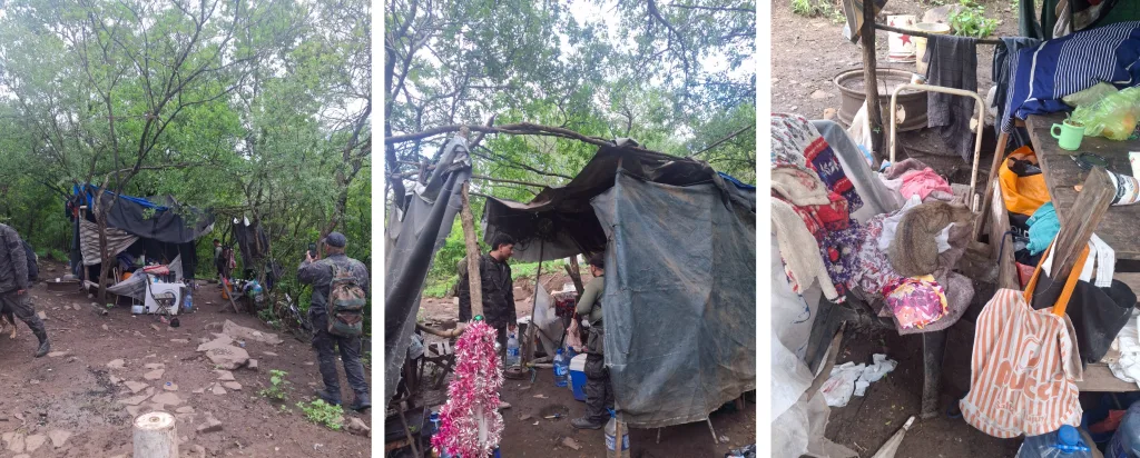 Los desalojaron del cerro San Bernardo tras denuncias vecinales y riesgo ambiental