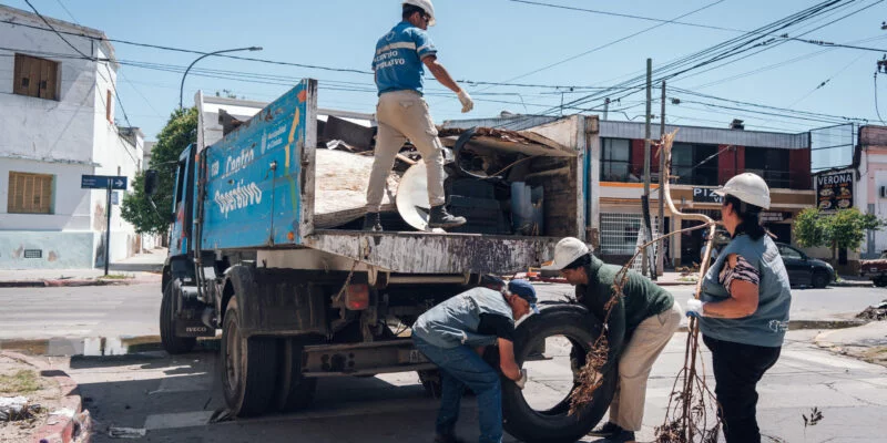 El operativo de ordenamiento ambiental refuerza la prevenci�n contra el dengue