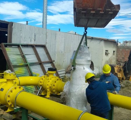 El Gobierno Provincial avanza con una obra que beneficiar� a 2.500 familias en R�o Gallegos