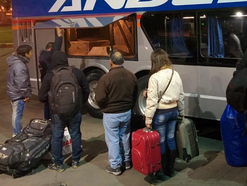 Nuevo esquema de equipajes para viajar en micros de larga distancia