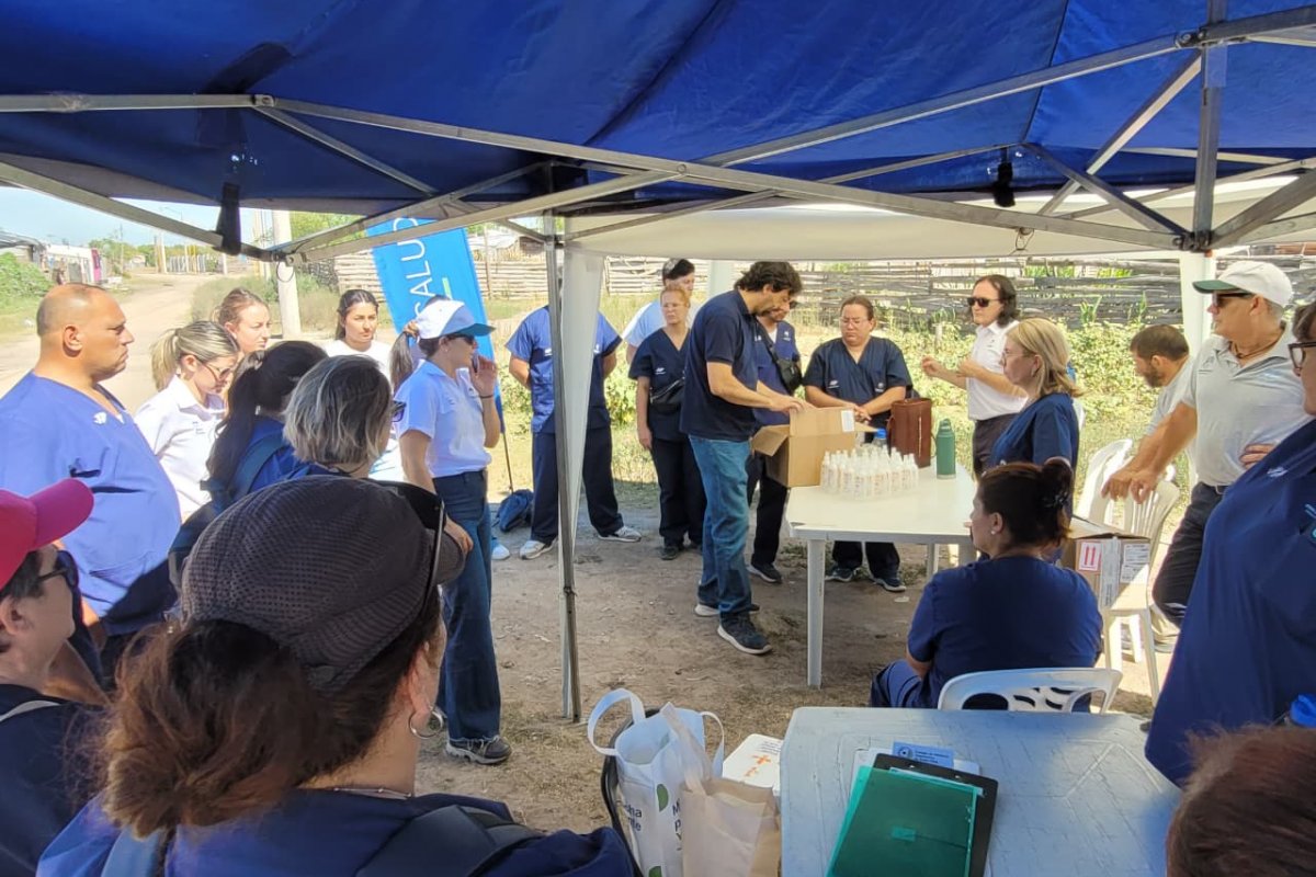 El Gobierno de Gualeguaych� inici� un abordaje sanitario y ambiental en el barrio Los Espinillos