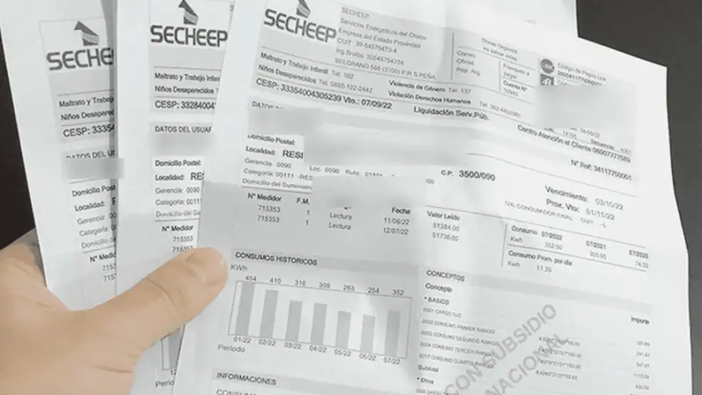 La boleta de luz podr�a subir m�s del 60 por ciento en Chaco y actualizarse todos los meses