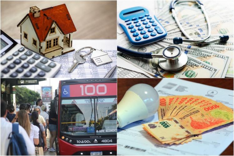 Marzo llega con subas en transporte, alquileres, prepagas, luz y agua