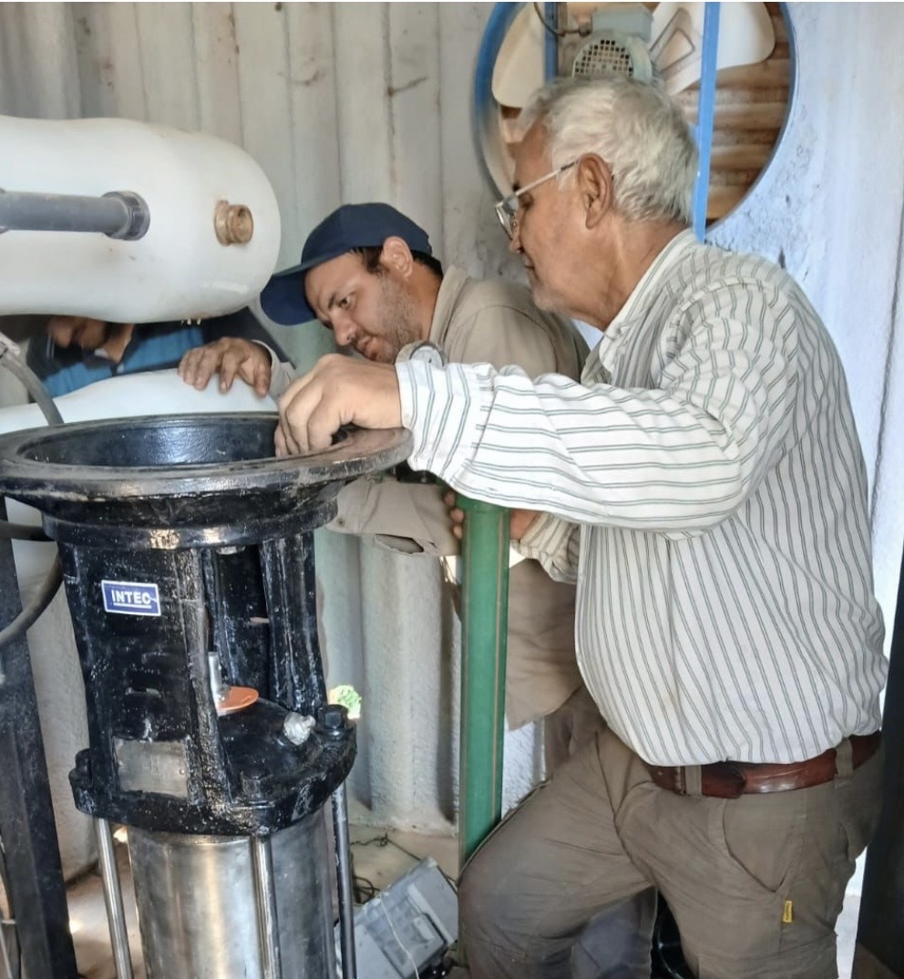 COMANDANCIA FR�AS: SAMEEP PUSO EN MARCHA NUEVAMENTE LA PLANTA DE �SMOSIS Y SE RESTABLECI� EL SERVICIO DE AGUA