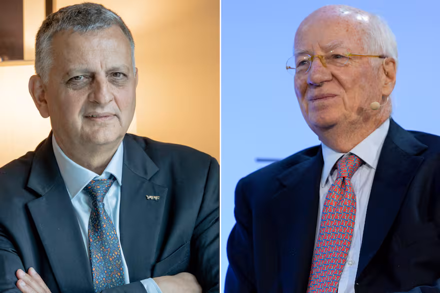 Paolo Rocca y Horacio Mar�n se reunieron durante la mayor conferencia global de energ�a en Houston