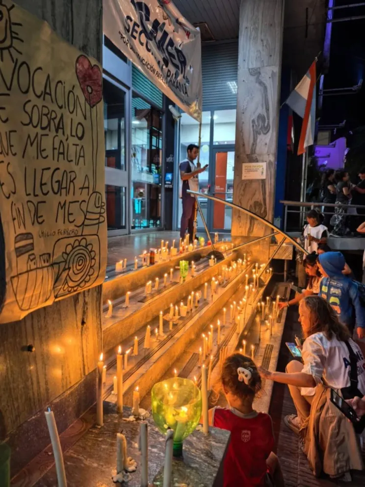 Este viernes Agmer para y convoca a una marcha provincial de antorchas