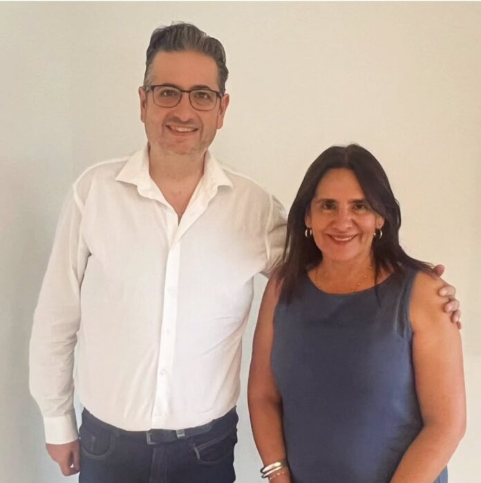 Mabel Godoy y Gustavo Brandan supervisaron los avances en las obras de agua y gas natural para la zona de Quilino y Villa Quilino