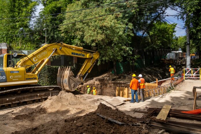 San Isidro: avanzan las obras del Aliviador Alto Per� para reducir inundaciones