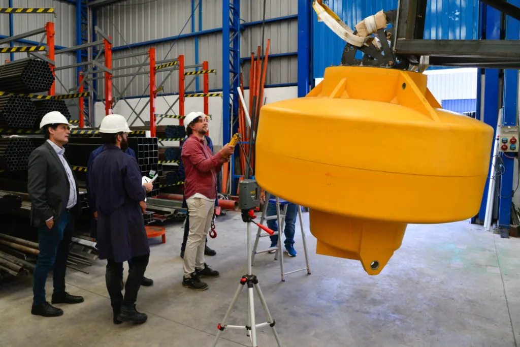 El gobierno de la Provincia de Buenos Aires realiz� la primera prueba de un dispositivo de energ�a undimotriz � econojournal.com.ar