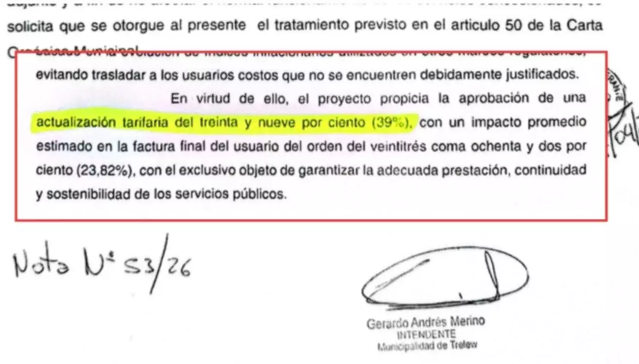 Aumento de tarifa del 39 por ciento: el proyecto ingres� al Concejo bajo la modalidad de 