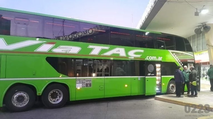 Impidieron que un chofer alcoholizado iniciara un viaje a Mar del Plata