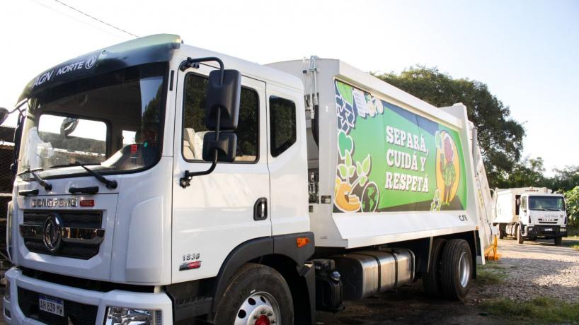 El municipio de Taf� Viejo sum� tres nuevos camiones para fortalecer la recolecci�n de residuos