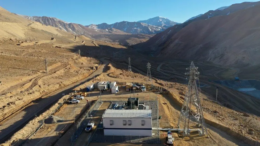 Veladero: infraestructura que transforma la energ�a en el coraz�n de la Cordillera de Los Andes.