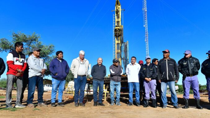 Tras varias obras provinciales finalmente lleg� el agua a la localidad de El Potrillo