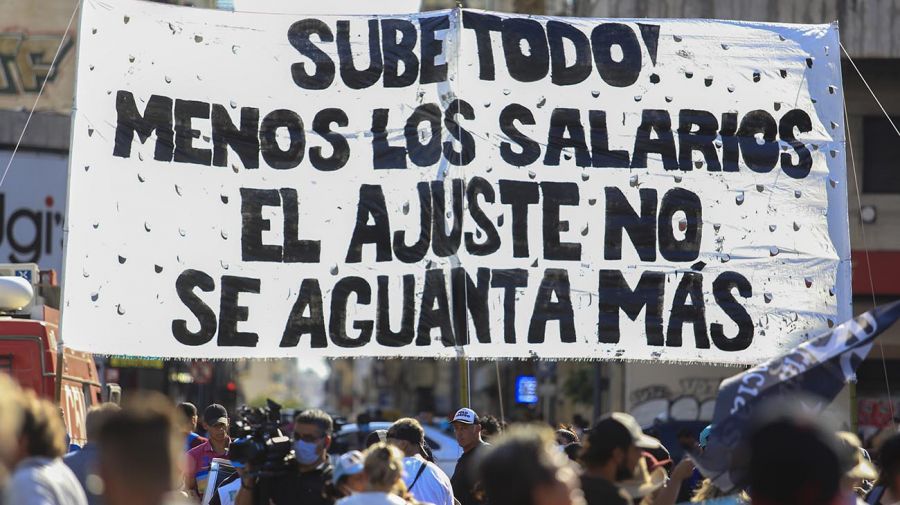 Inflacin: la Mesa Sindical pide que se devuelva el 15 por ciento