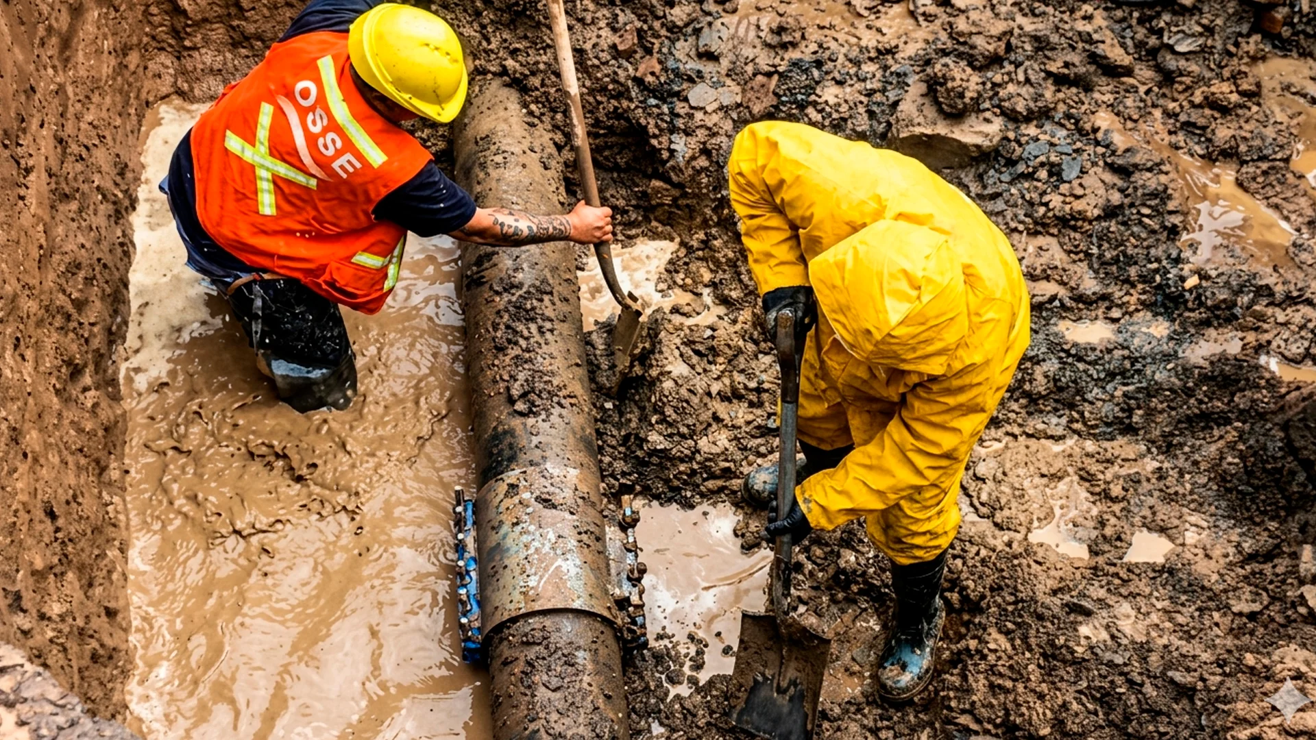 Caucete: nueva rotura en el acueducto Marayes afecta el servicio de agua... Contenido copiado de elbaston.com.ar