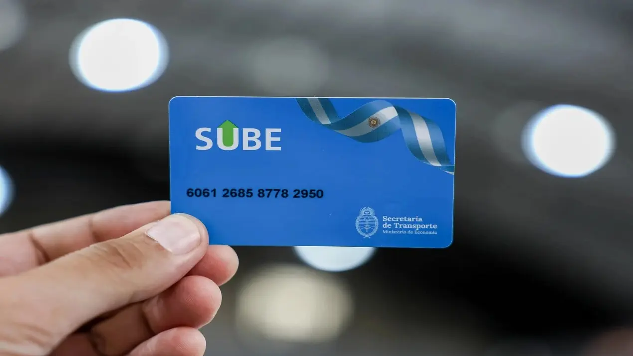 Tarjeta SUBE mayo 2026: c�mo obtener un descuento del 55 por ciento y qu� saldo negativo tiene