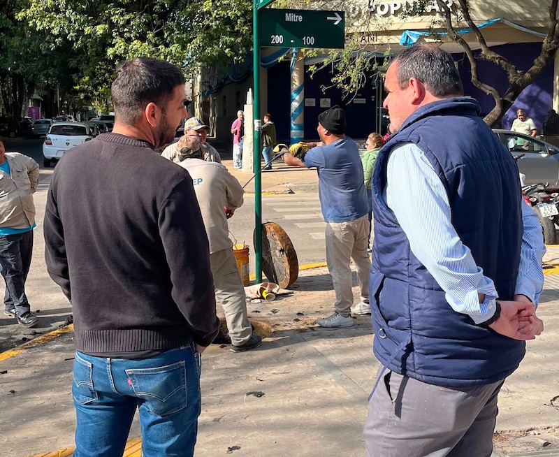 SAMEEP intensific� trabajos de agua potable y saneamiento en distintos sectores de resistencia