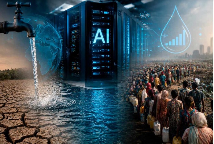 �La sequ�a de la IA�: En 2030 consumir� tanta agua como 1.300 millones de personas
