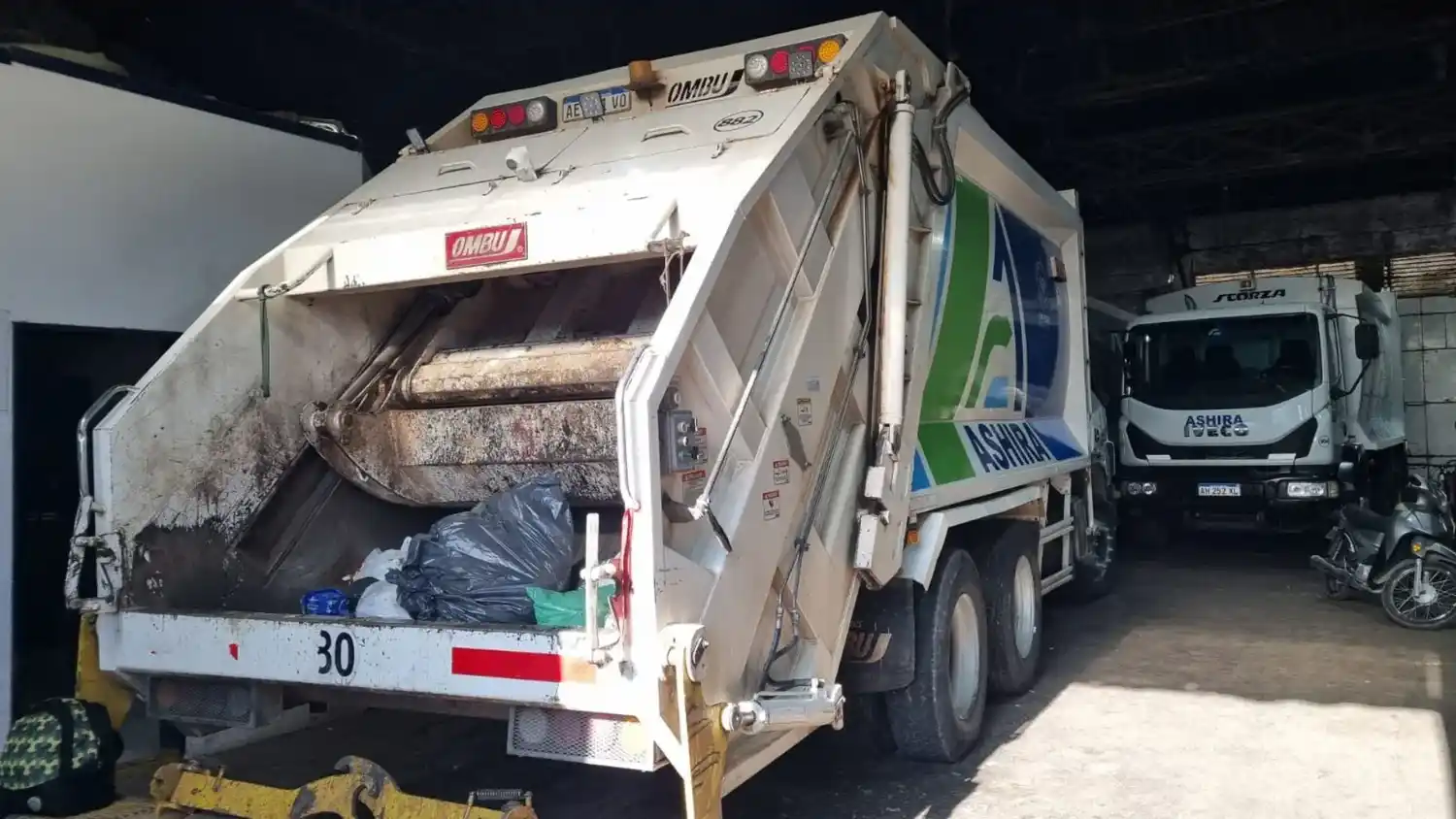 Basura: c�mo ser� el recorrido de Ashira para recolectar los residuos acumulados por los d�as de paro