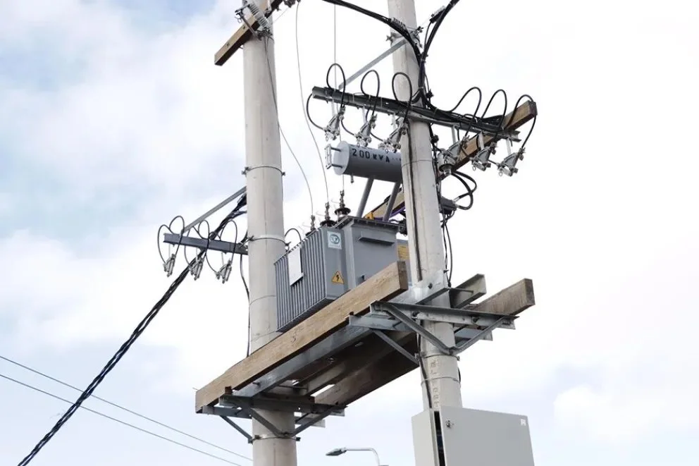 La Urbanizaci�n 461 lotes ya cuenta con energ�a el�ctrica y alumbrado p�blico