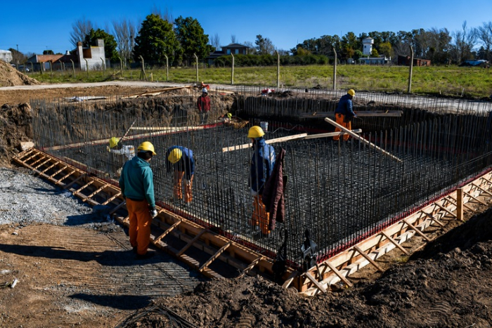 Reactivaci�n de las obras en la Planta Depuradora de L�quidos Cloacales de Vedia