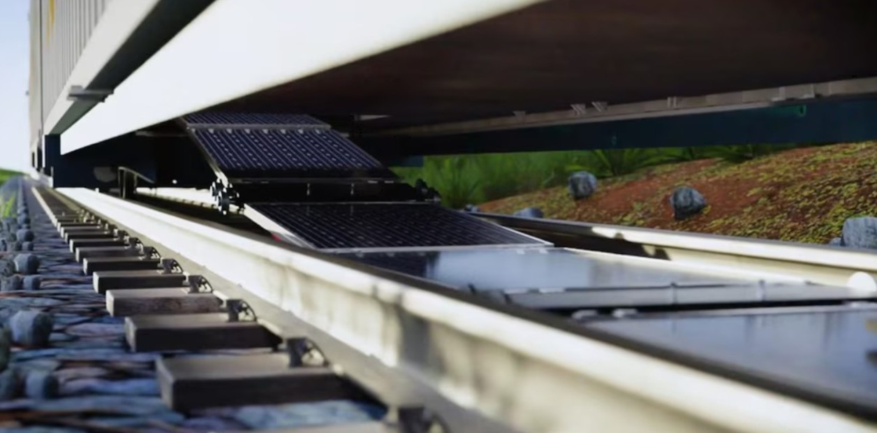 Suiza puso paneles solares entre las v�as del tren y el primer resultado sorprendi� a los ingenieros