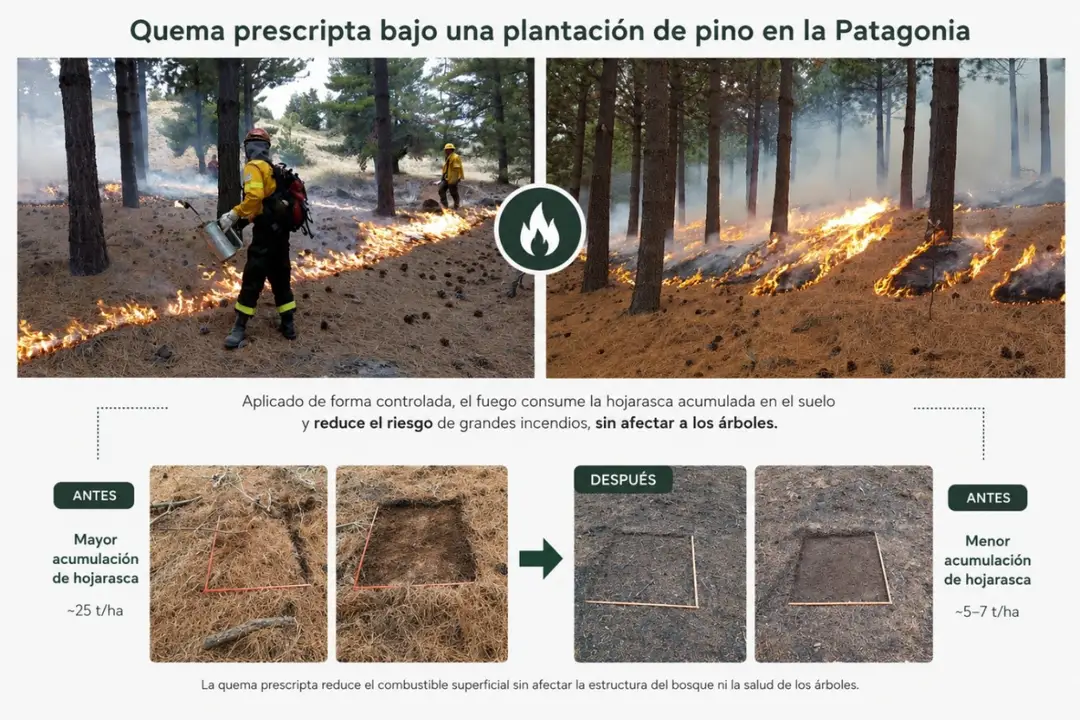 La Red de Manejo de Incendios Rurales impulsa la quema prescripta planificada