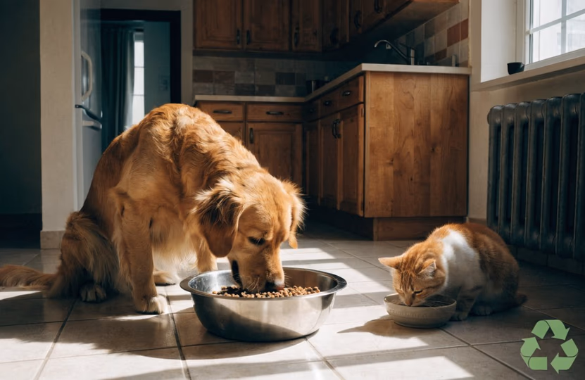 C�mo pod�s ayudar con el reciclaje con la comida de perros y gatos