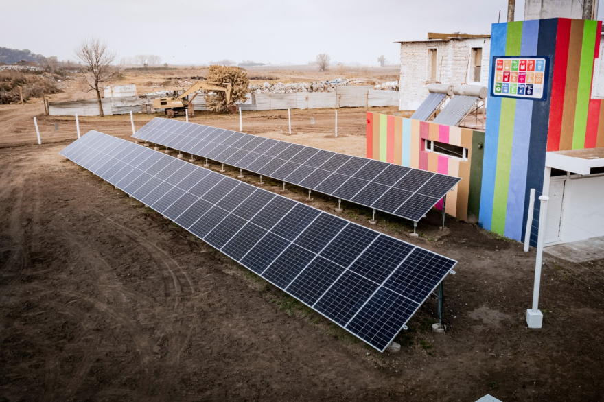 General Viamonte apuesta a la energa limpia: inauguraron el primer Parque Solar Municipal