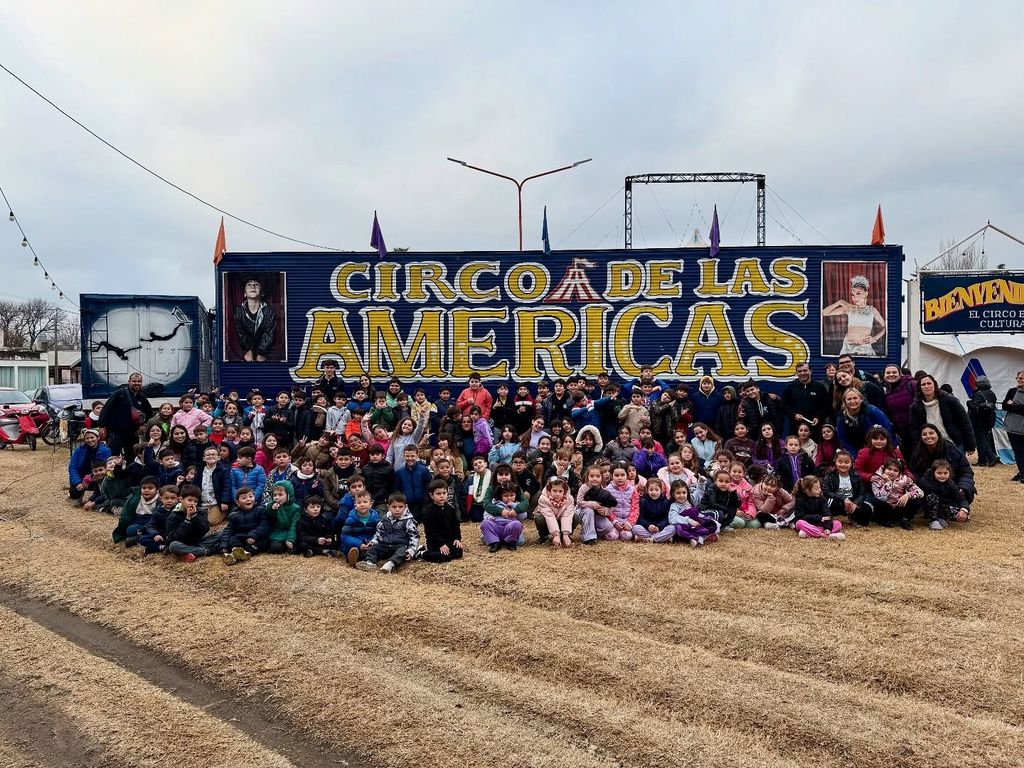 Alumnos de la colonia de invierno visitaron la Planta de tratamiento y el Circo de las Amricas