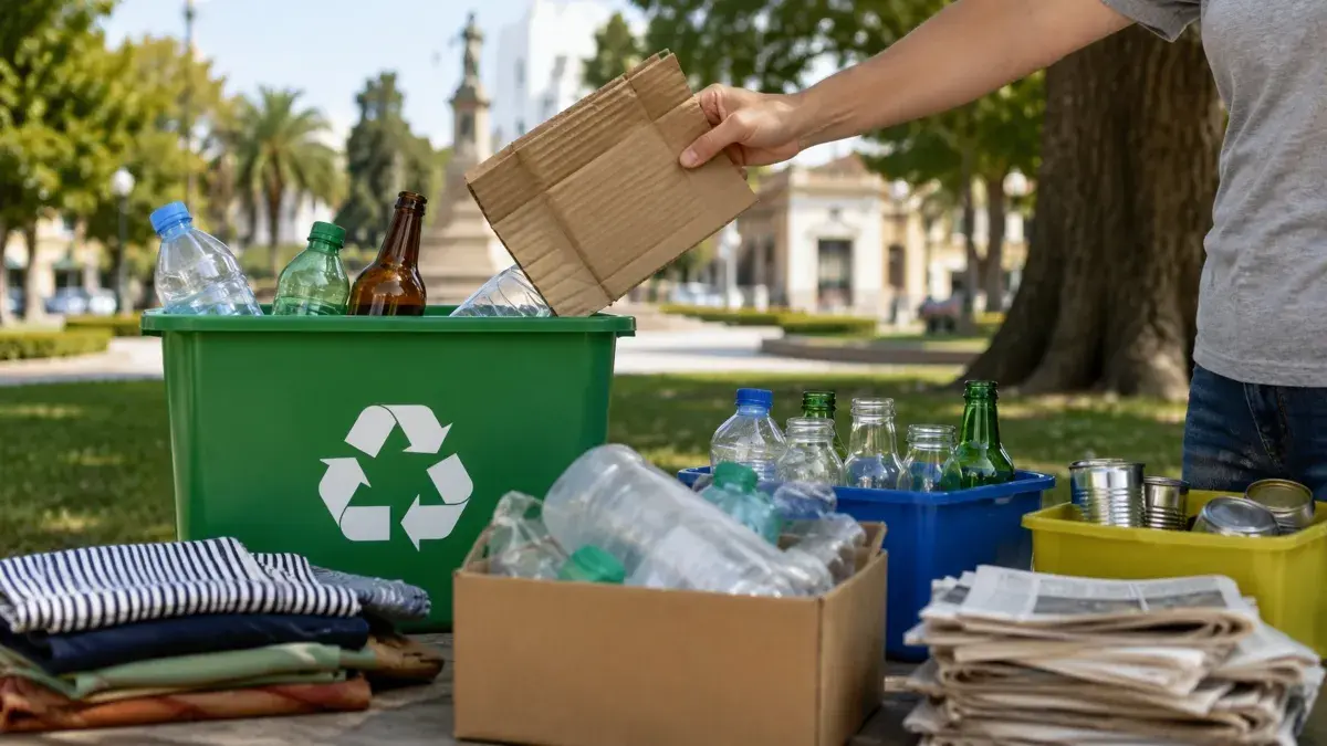Tres puntos de San Nicol�s reciben hoy materiales reciclables: horarios, lugares y c�mo participar