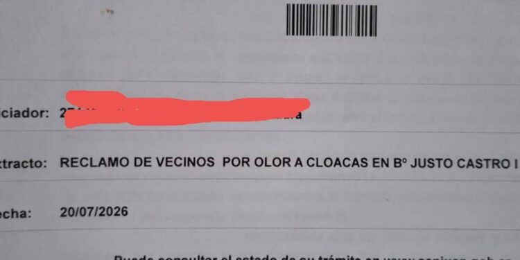 �No podemos vivir as�: vecinos de un barrio de Caucete reclaman por olores nauseabundos