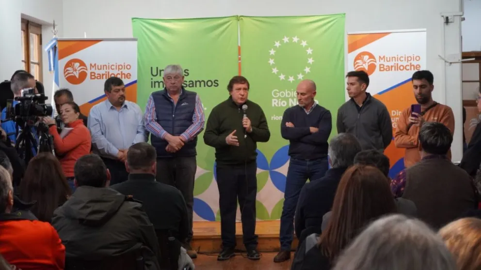 Cort�s y Weretilneck anunciaron obras, inversiones y acuerdos para Bariloche