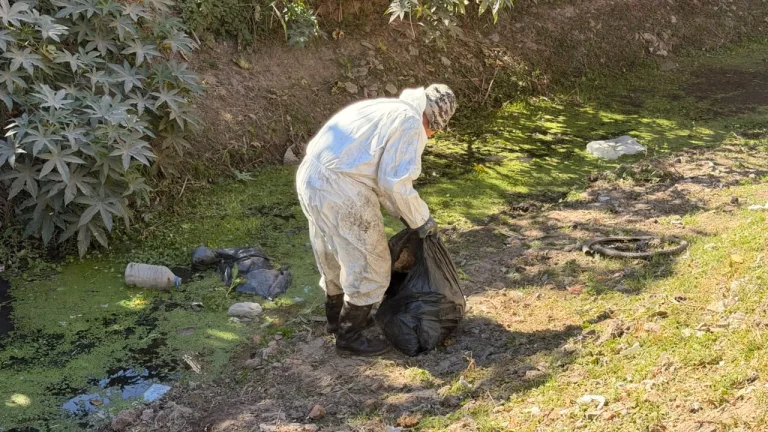 La Municipalidad realiz� una limpieza integral en el canal pluvial de Villa Juanita � Noticias
