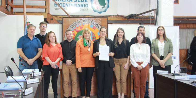 Ober� tendr� un centro de acopio para residuos electr�nicos y textiles tras la aprobaci�n de un comodato