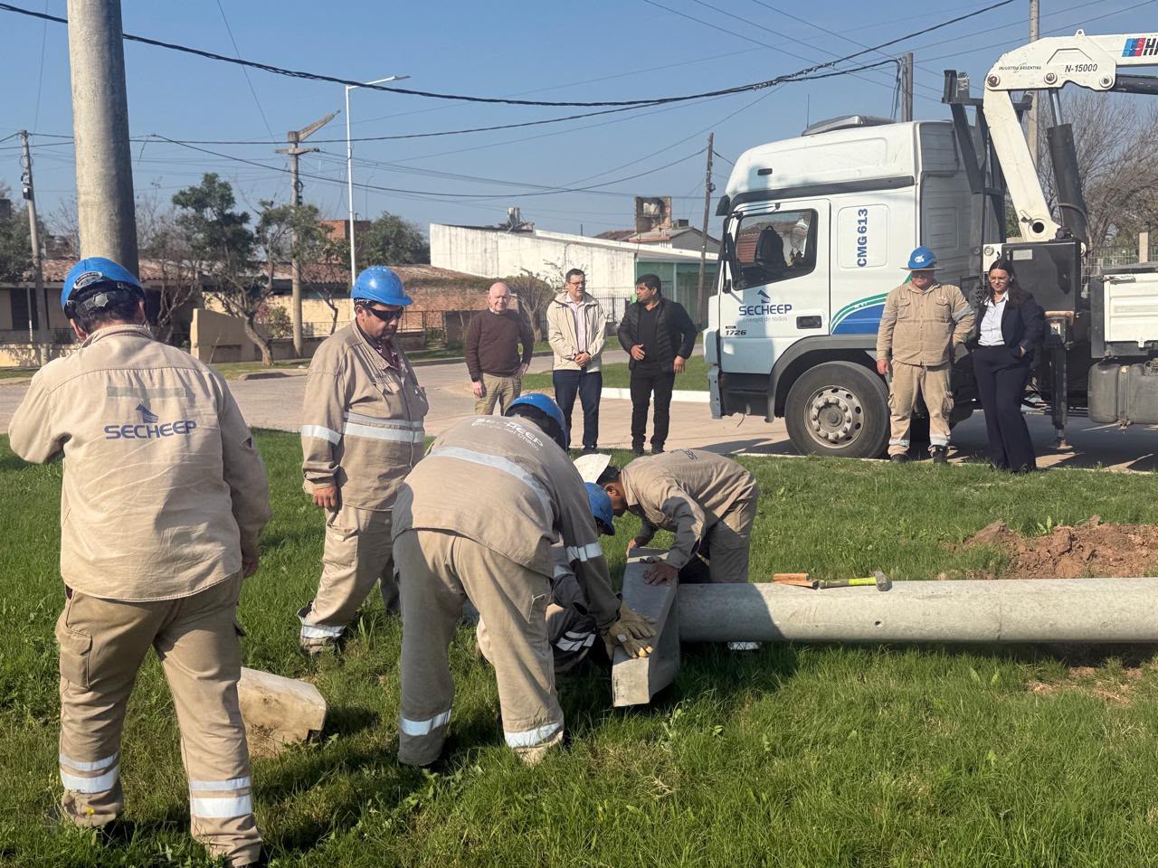 SECHEEP AVANZA CON OBRAS ESTRAT�GICAS PARA FORTALECER EL SERVICIO EL�CTRICO EN LAS BRE�AS
