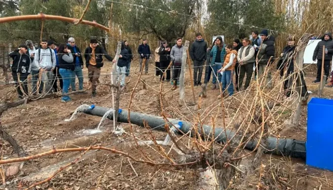 Culmin� la primera edici�n de Agua 360: capacitaci�n para agricultores mendocinos en gesti�n h�drica