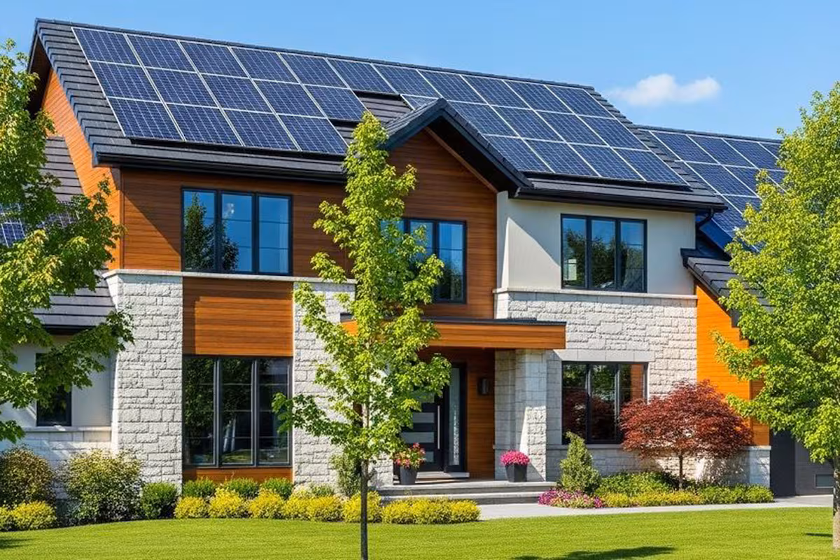 Casas sustentables: cu�nto cuesta construir con paneles solares en Argentina