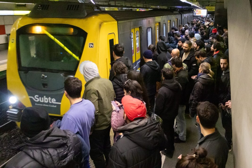 Por segundo mes consecutivo, aument la cantidad de usuarios del Subte