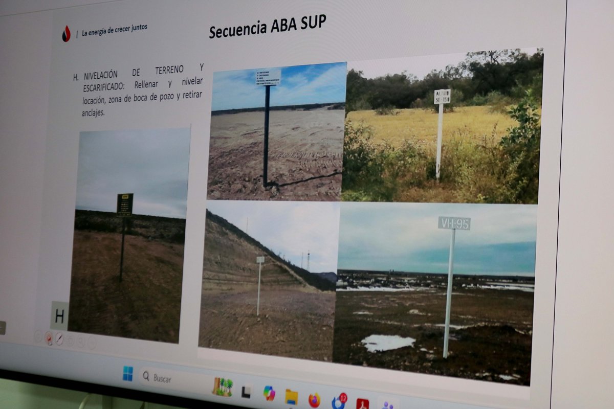 El Gobierno Provincial analiza el plan de abandono de pozos de las ex�reas de YPF