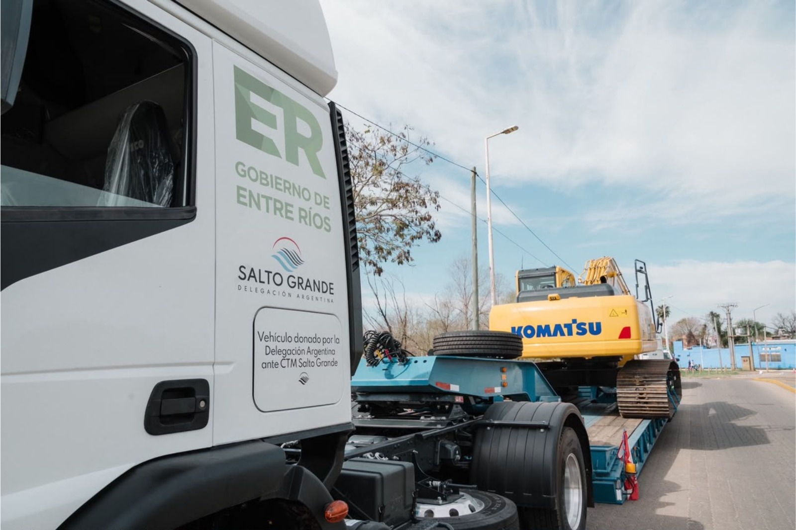 La Delegaci�n Argentina ante Salto Grande entreg� nuevo equipamiento para fortalecer la prevenci�n ante el fen�meno de El Ni�o