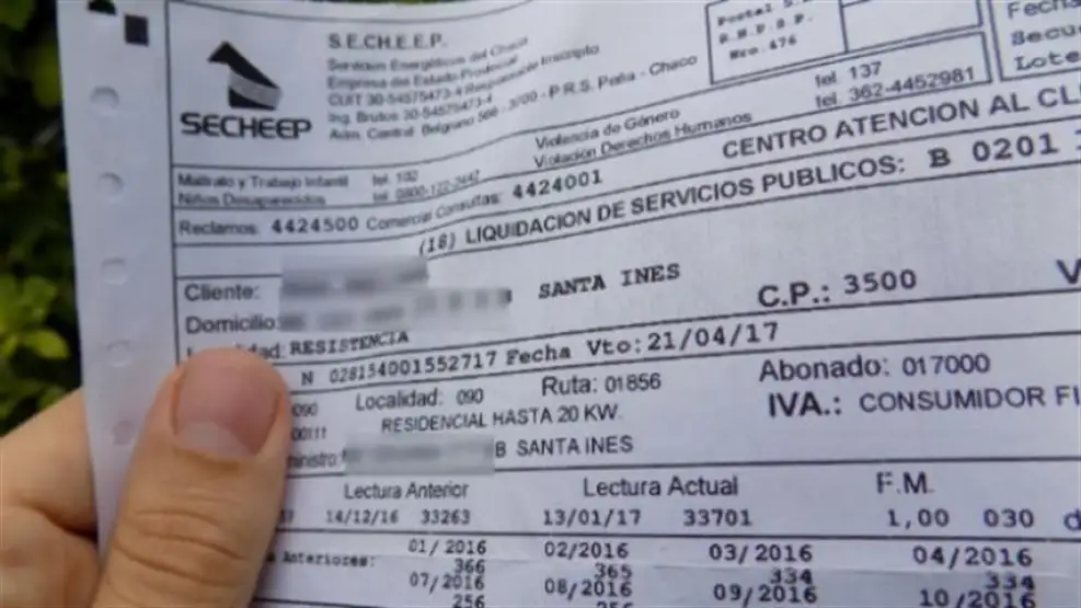 Secheep aplicar un aumento del 2,7 por ciento en las facturas de luz por subas nacionales en la energa mayorista