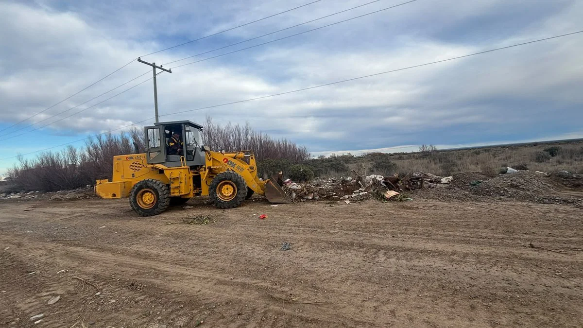 Rawson detecta la reaparici�n de mini basurales en el barrio Gregorio Mayo y otras zonas