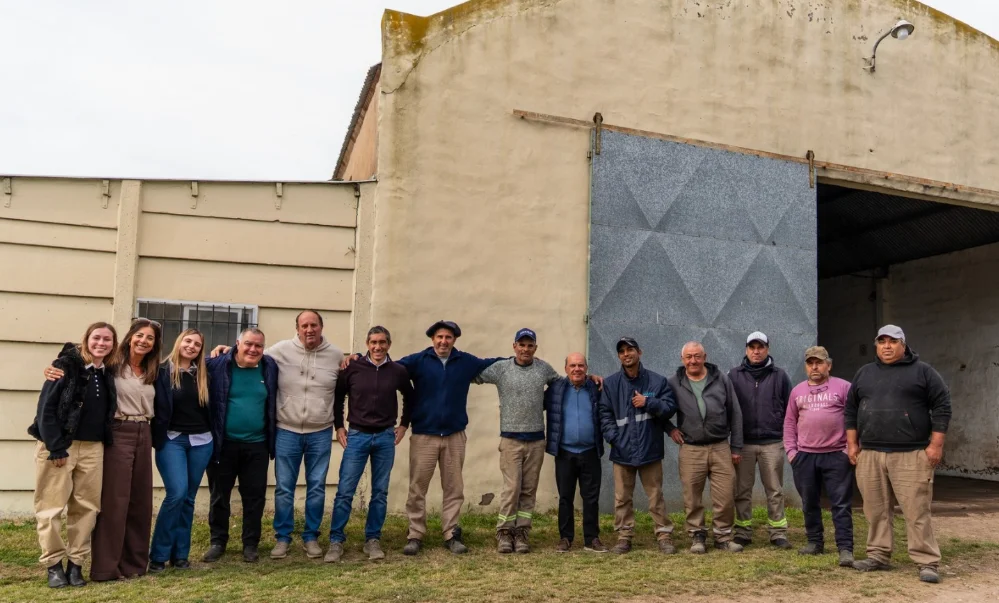 Moccero recorri� obras clave y nuevos servicios para Huanguel�n