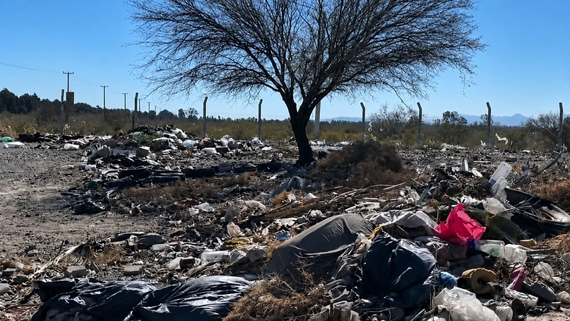 Basural en Zonda: Hidr�ulica permitir� al municipio sanear el predio