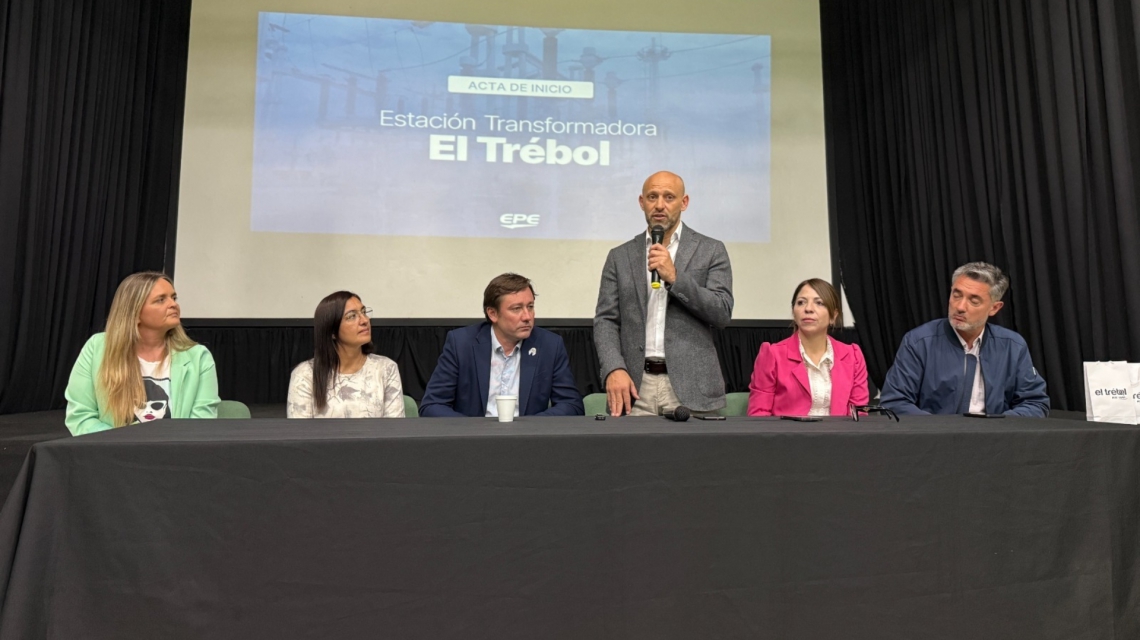 Provincia formaliz� el inicio de obra de la nueva Estaci�n Transformadora de El Tr�bol: una inversi�n provincial superior a los $18.800 millones