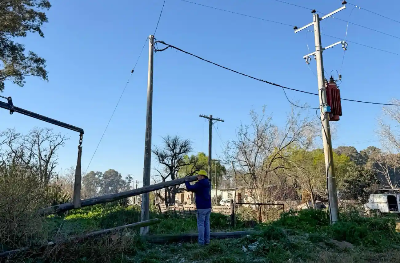 La Cooperativa de Electricidad renov� la infraestructura el�ctrica del Parque Plaza Montero - Noticias Las Flores