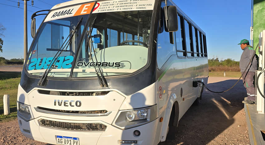 Los colectivos a GLPA debutan en el mercado local como alternativa ms limpia y econmica